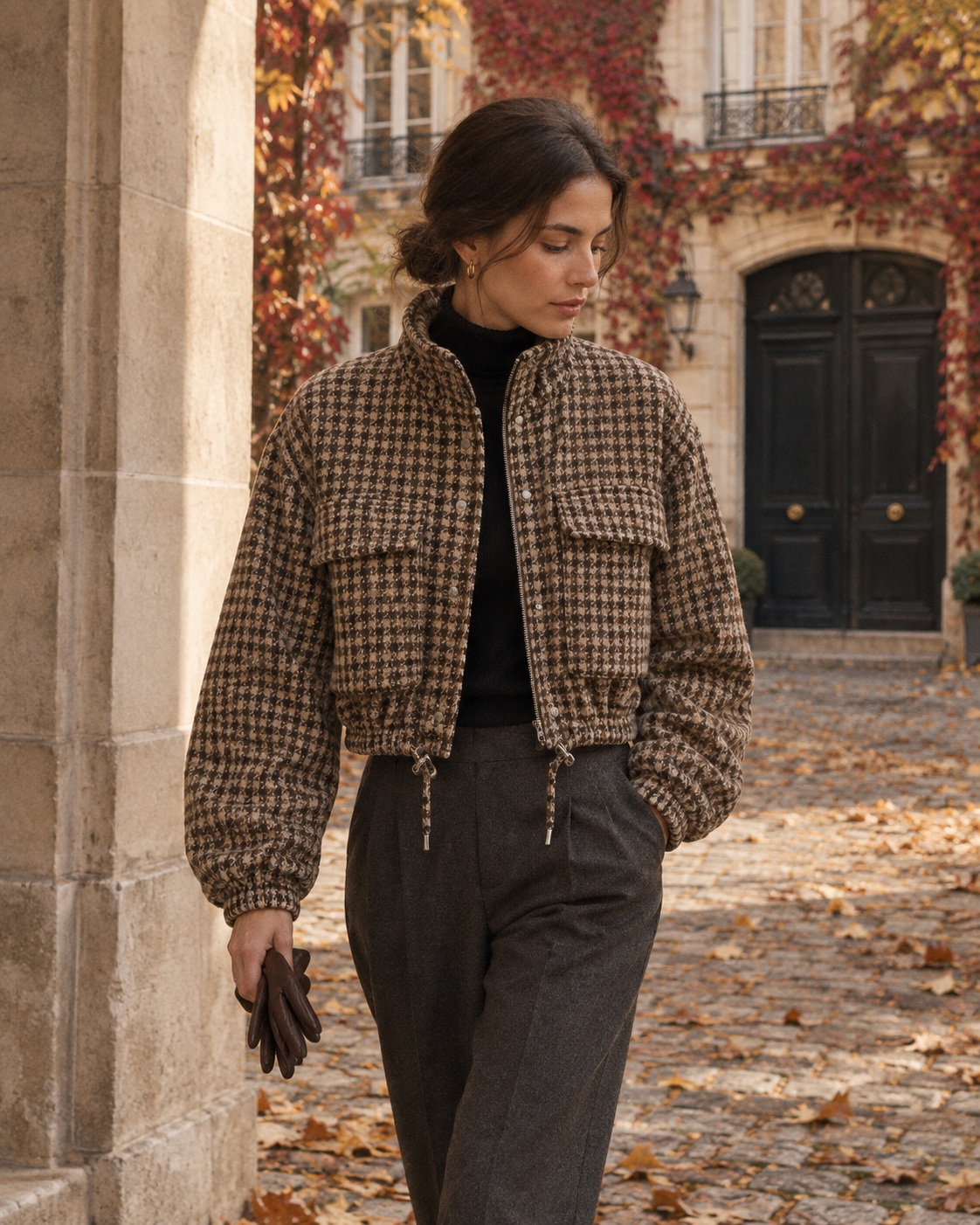 The Cropped Houndstooth